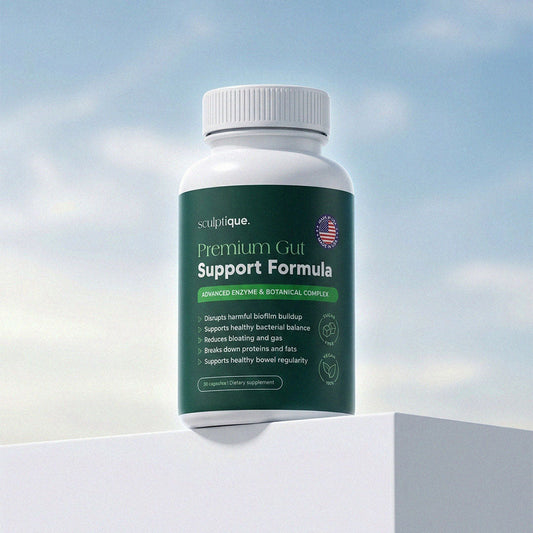 New Maximum Potency Formula - Premium Gut Support by Sculptique™